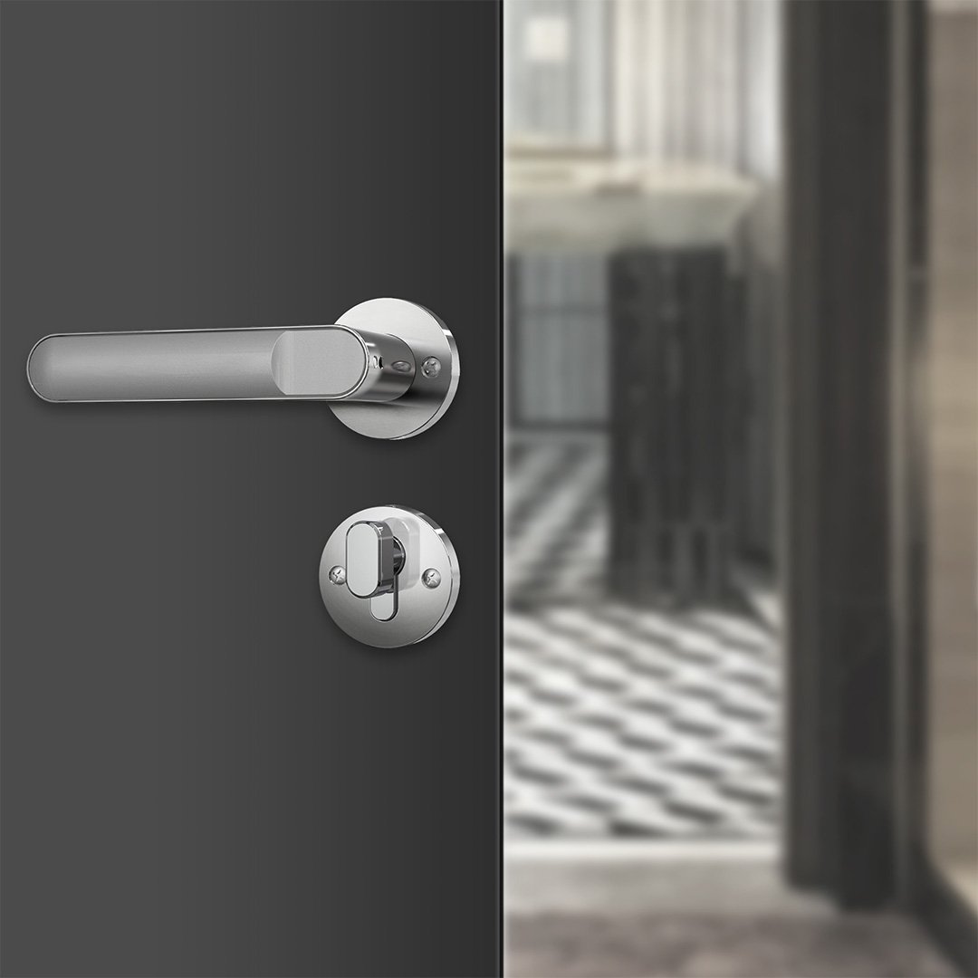 Cerradura Digital YMC410 plateada - Imagen 7