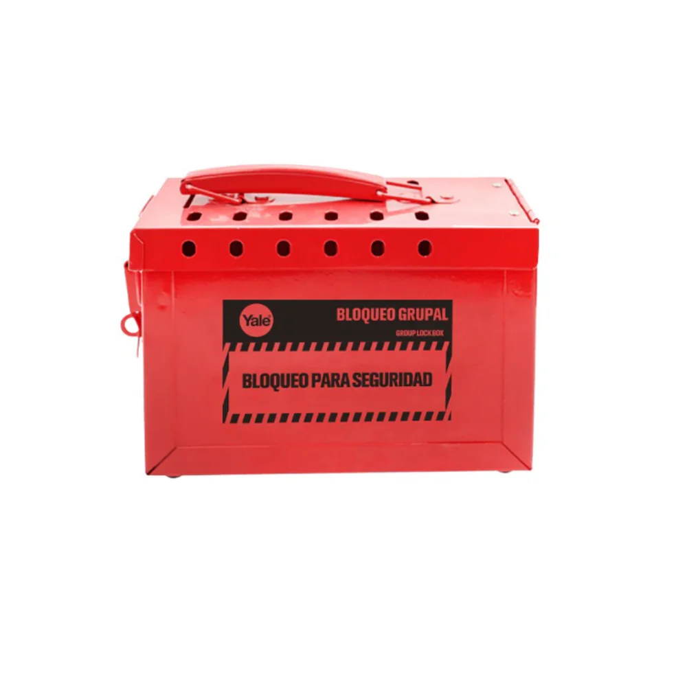 Caja Bloqueo Roja Grupal